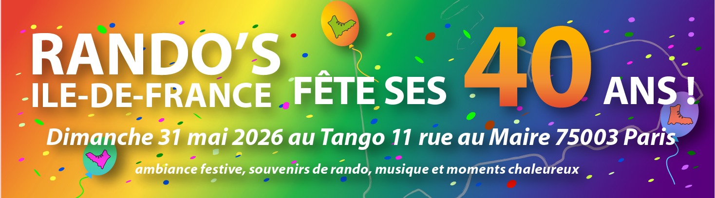 Rando's Île-de-France - 40 ans